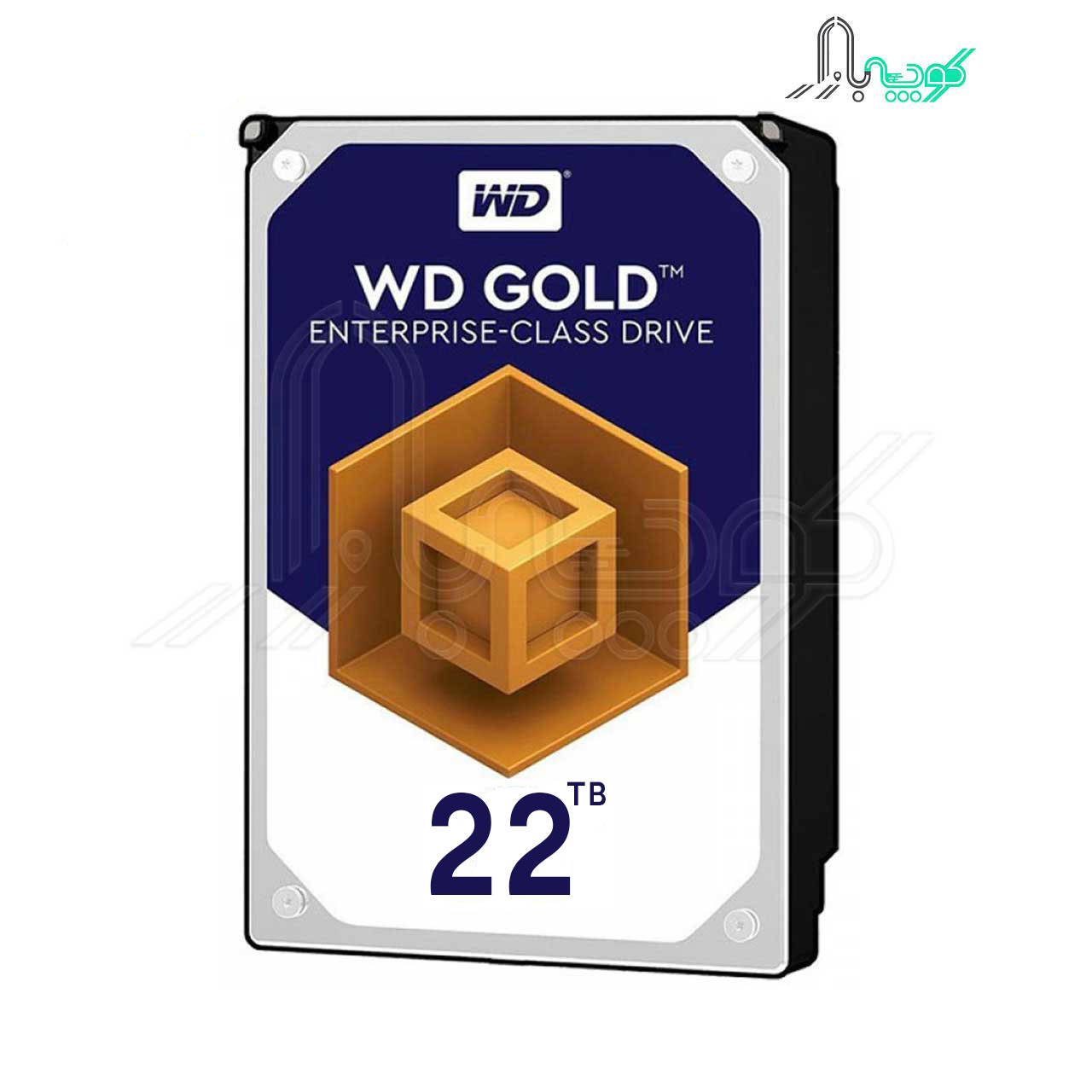 هارد وسترن دیجیتال اینترنال گلد 22 ترابایت مدل WD221KRYZ
